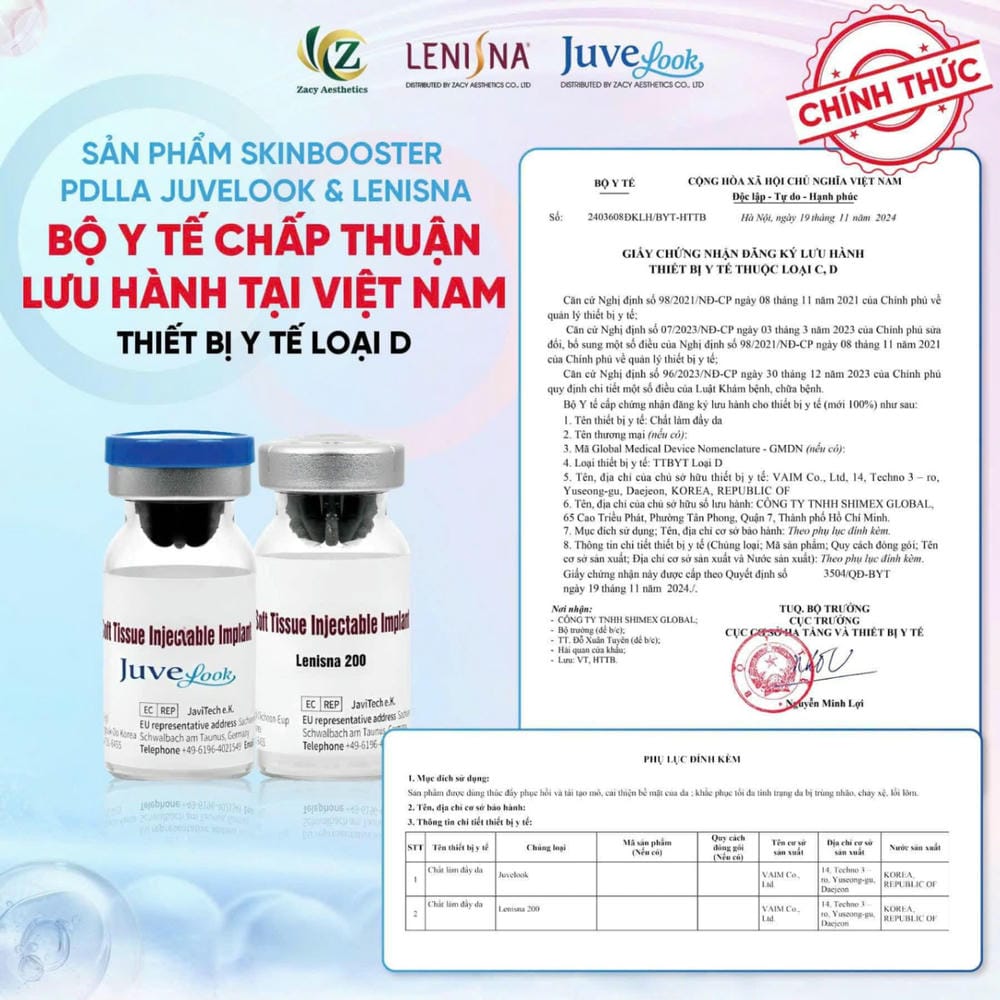 Chăm sóc sau tiêm Juvelook và những lưu ý cần nhớ