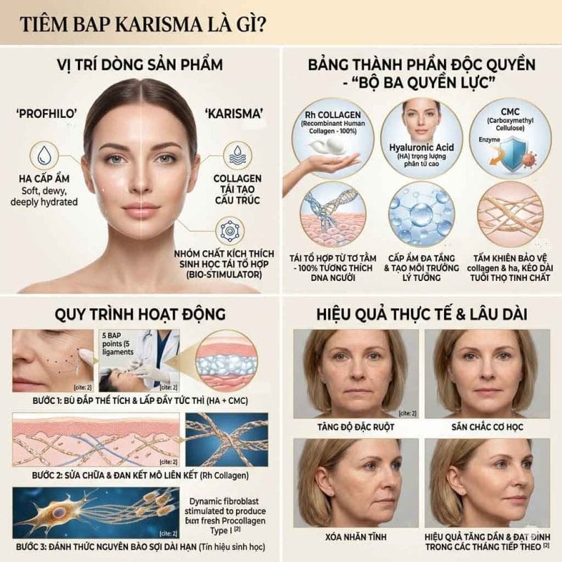 Tiêm Karisma là gì và nó tác động lên da như thế nào?