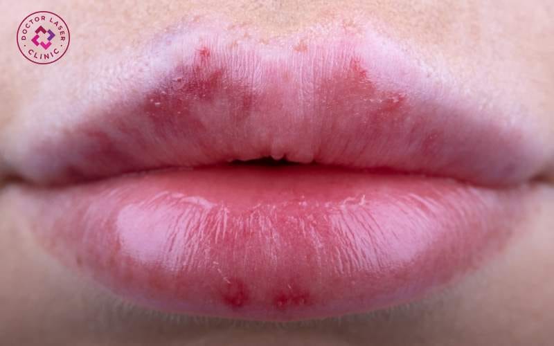 Nên làm gì ngay khi thấy môi bầm — chăm sóc sau tiêm môi an toàn, hiệu quả?
