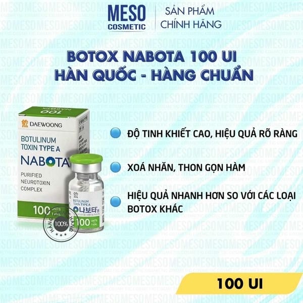 Tiêm Nabota bao lâu thì bắt đầu thấy hiệu quả, và hiệu quả tối đa khi nào?