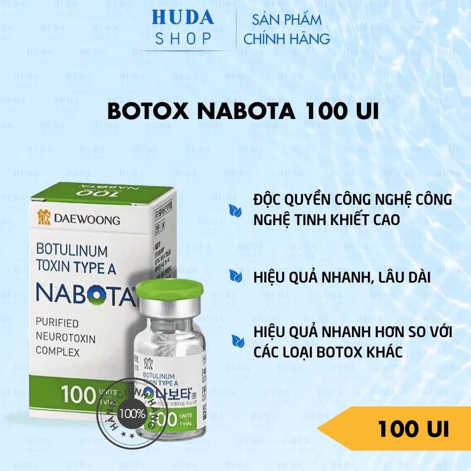 Tiêm Nabota cho vùng nếp nhăn, gọn hàm hay hạ hàm — cần bao nhiêu Unit và hiệu quả kéo dài bao lâu?