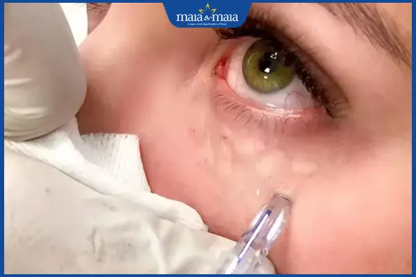 Quy trình tiêm trị quầng thâm mắt an toàn — các bước thực hiện và lưu ý trước/sau