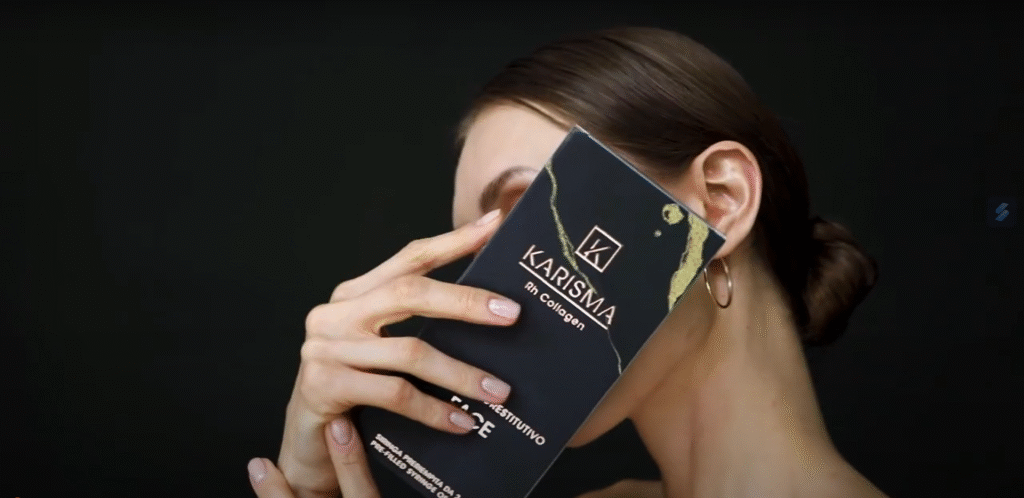 Hình ảnh trình bày kết quả điều trị tear trough Karisma, cho thấy sự cải thiện rõ rệt vùng mắt với hiệu quả trẻ hóa và mịn màng.